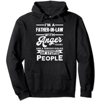 Je suis un beau-père avec des problèmes de colère Pull Hoodie — Sweats à capuche pour hommes