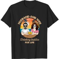 T-shirt Mari et Femme Copains de Boisson