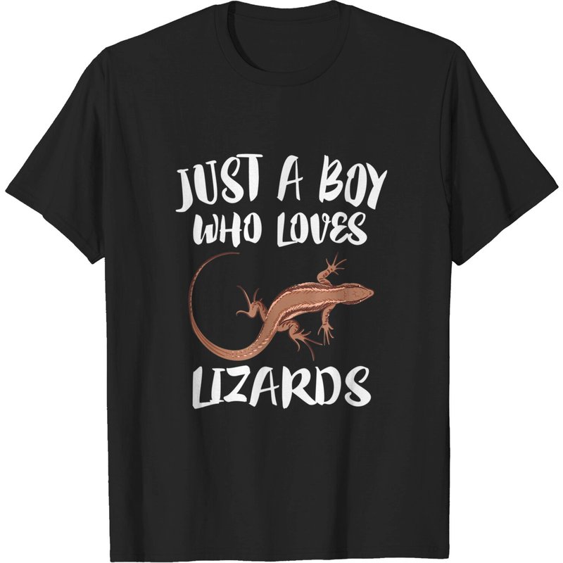 Just A Boy Who Loves Lizards Men's T-Shirt