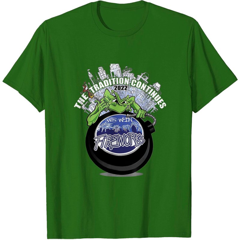 T-Shirt Webn Fireworks 2022 pour Hommes — T-shirts pour hommes
