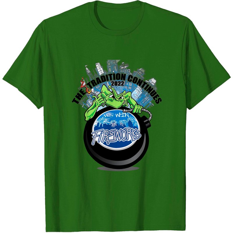 T-Shirt WEBN Fireworks 2022 pour hommes — T-shirts pour hommes