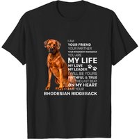 T-Shirt I Am Your Friend Chien Rhodesian Ridgeback pour Hommes — T-shirts pour hommes