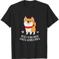 Just A Girl Who Loves Shiba Inus Men's T-Shirt
