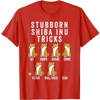 Stubborn Shiba Inu Tricks Shirt for Men