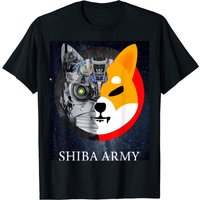 Shibu Inu Crypto Currency Meme T-Shirt for Men