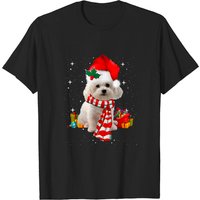 Bichon Frise Christmas T-Shirt for Men