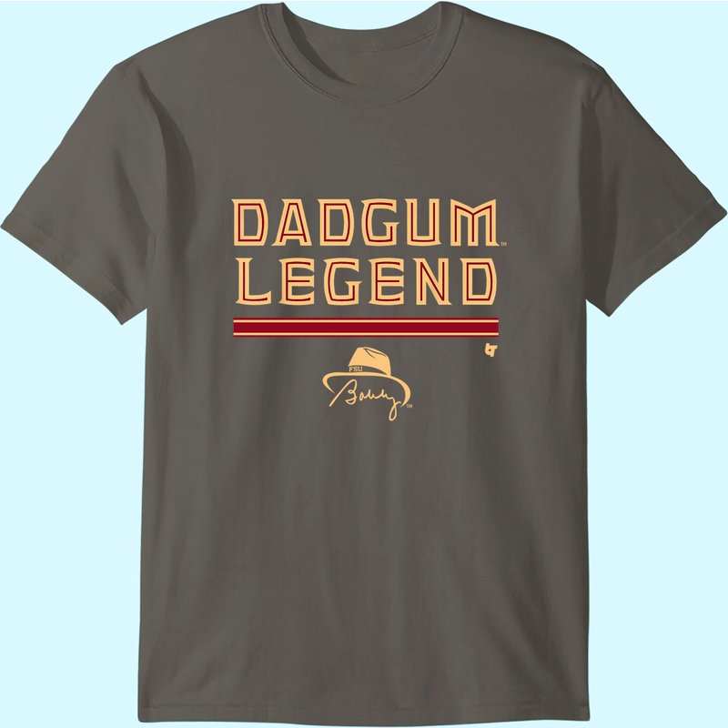 T-shirt Dadgum Legend pour hommes en noir — T-shirts pour hommes
