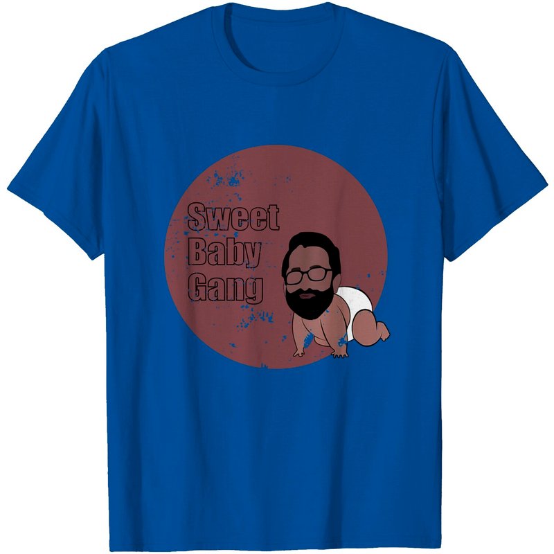 T-shirt pour hommes Sweet Baby Gang en noir — T-shirts pour hommes