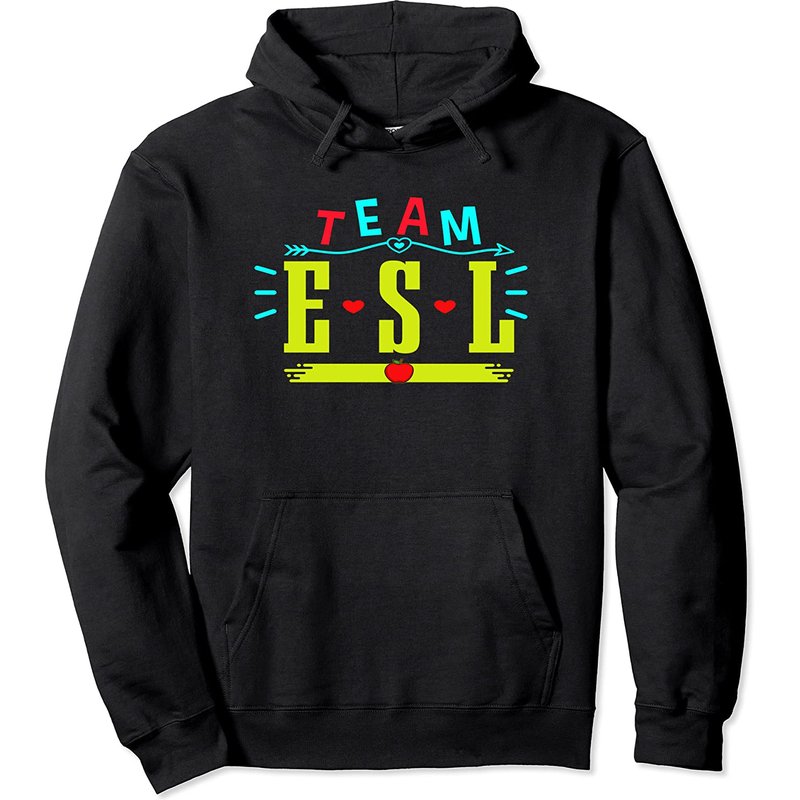 Hoodie à Capuchon pour Enseignants et Étudiants ESL — Sweats à capuche pour hommes