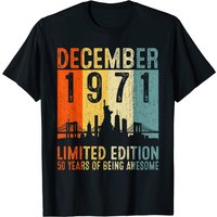T-Shirt 50 Ans Génial Depuis Décembre 1971 pour Hommes — T-shirts pour hommes