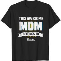T-Shirt Personnalisé 'Mom Dad Belongs To' pour Hommes — T-shirts pour hommes