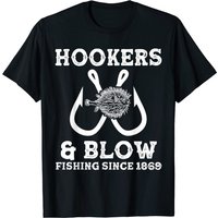 T-shirt pour hommes Hooker And Blow Fishing Since 1869 — T-shirts pour hommes