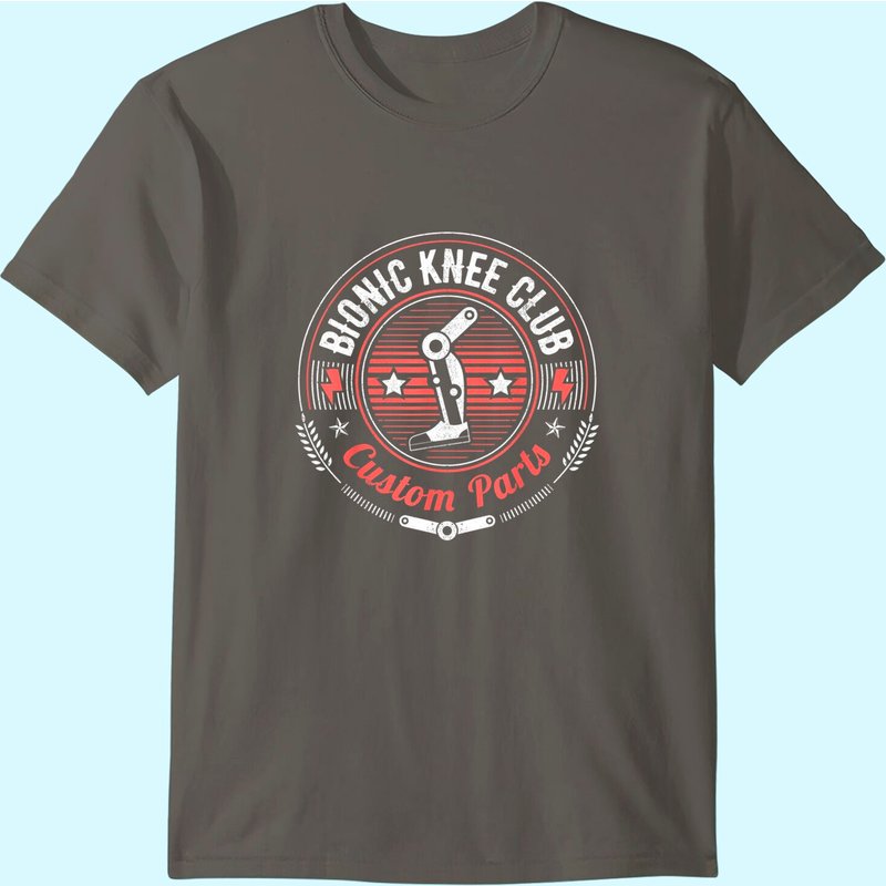 T-shirt de remplacement du genou Bionic Knee Club pour hommes — T-shirts pour hommes