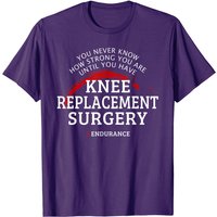 T-shirt de récupération après une chirurgie du genou pour hommes — T-shirts pour hommes