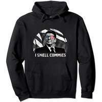 I Smell Commies Ronald Reagan Conservative Pullover Hoodie