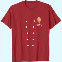 T-shirt Chef Coat pour hommes - T-shirt de cuisinier amusant