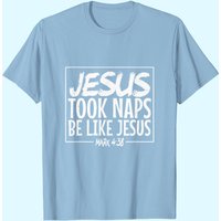 T-shirt Christian Jésus a Dormi pour Hommes