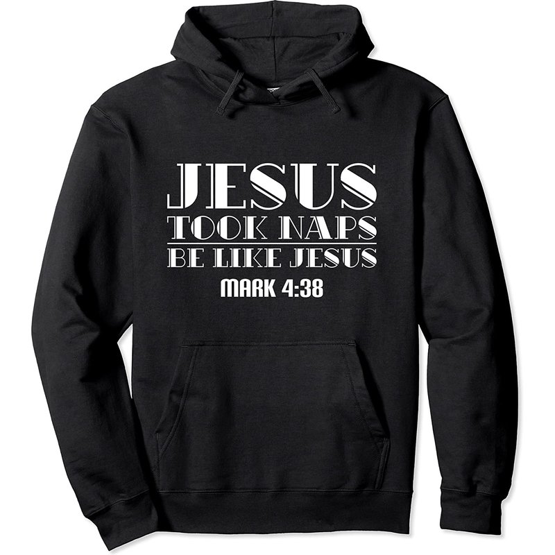 Hoodie à Capuche Jésus a Fait des Siestes — Sweats à capuche pour hommes