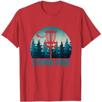 T-shirt Vintage Disc Golf Funny Tree Frisbee pour hommes — T-shirts pour hommes
