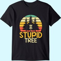 T-shirt Disc Golf Stupide Arbre Frisbee Amusant pour Hommes — T-shirts pour hommes