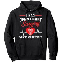 Hoodie Unisexe I Had Open Heart Surgery — Sweats à capuche pour hommes