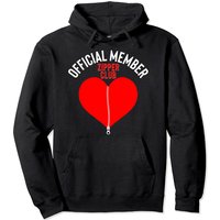 Funny Open Heart Bypass Surgery Zipper Club Pullover Hoodie