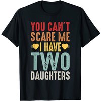 T-shirt I Have Two Daughters pour hommes — T-shirts pour hommes