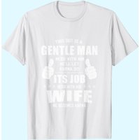T-shirt This Guy Is A Gentle Man pour hommes — T-shirts pour hommes