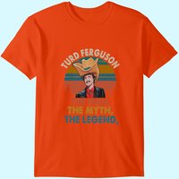 T-shirt Turd Ferguson pour hommes en noir