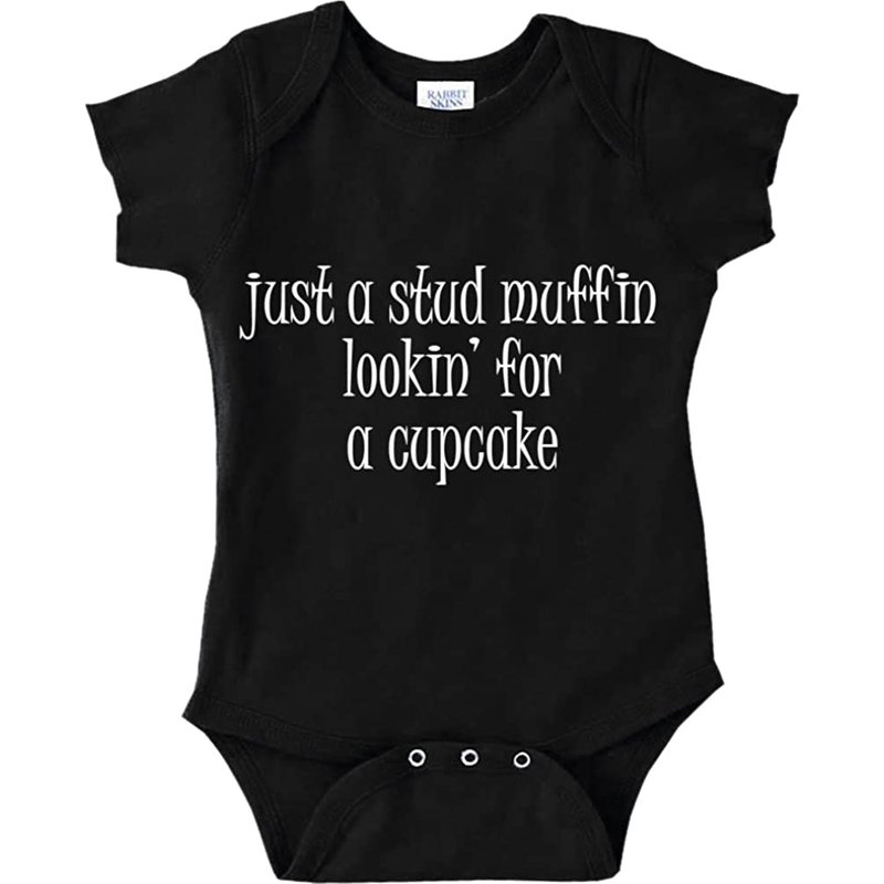 Juste un Muffin Stud Cherchant un Cupcake - Bodysuit — Bodys bébé