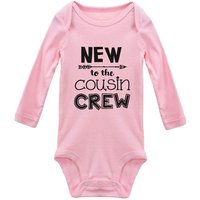 Body à manches longues Baby New to The Cousin Crew — Bodys bébé