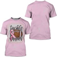 T-shirt Tackle Cancer Pink October pour enfants