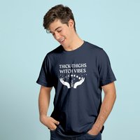 T-shirt Thick Thighs Witch Vibes pour hommes