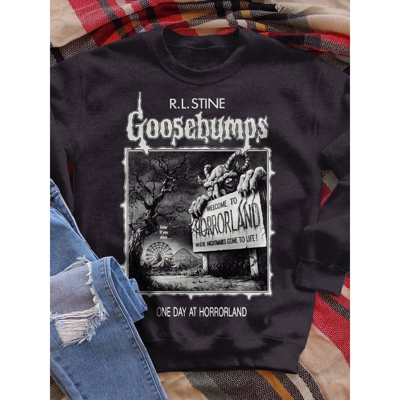 Sweatshirt Unisexe Halloween One Day At Horrorland — Sweats à capuche pour hommes