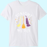 T-shirt Halloween Citation Sorcières Ce Soir Nous Volons pour Hommes — T-shirts pour hommes
