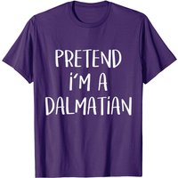 T-shirt de fête d'Halloween « Pretend I'm A Dalmatian » pour hommes — T-shirts pour hommes