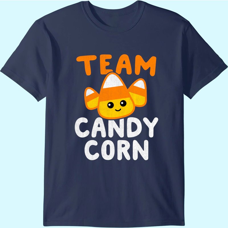 T-shirt d'Halloween Équipe Bonbons en Maïs pour Hommes