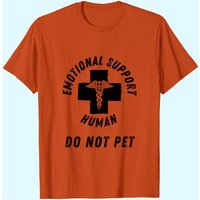 T-shirt Humoristique Humain de Soutien Émotionnel Ne Pas Caresser Chien d'Assistance — T-shirts pour hommes