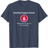 T-shirt drôle pour homme : Humain de soutien émotionnel — T-shirts pour hommes