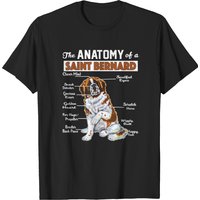 Anatomy Of A Saint Bernard T-Shirt for Men