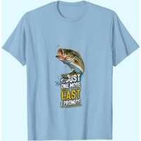 Just One More Cast I Promise T-shirt de pêche pour hommes
