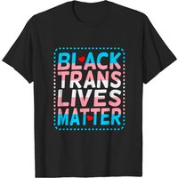 T-shirt Transgenre Black Trans Lives Matter pour hommes