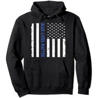 Hoodie Line Family Blue Lives Matter pour Unisexe