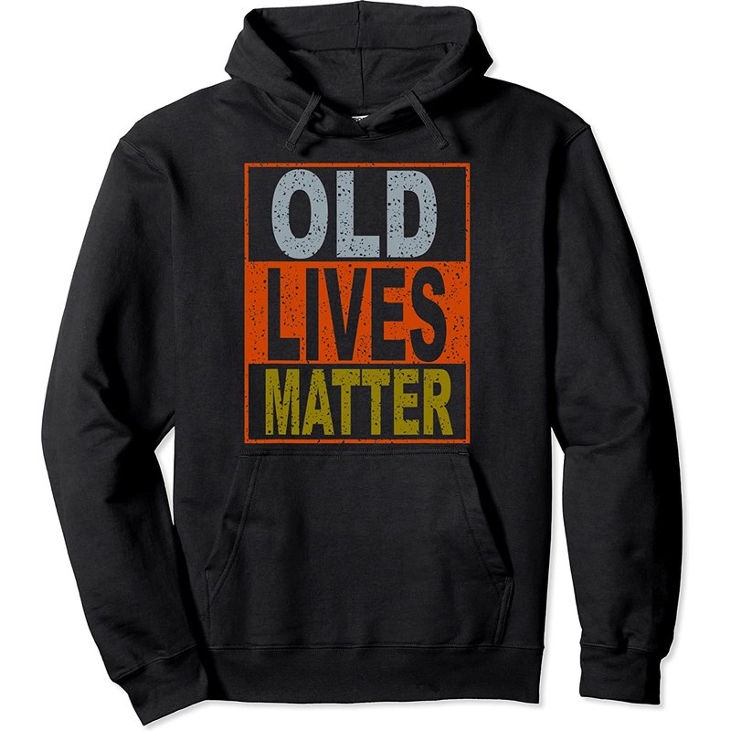 Hoodie Vintage Old Lives Matter pour Unisexe — Sweats à capuche pour hommes