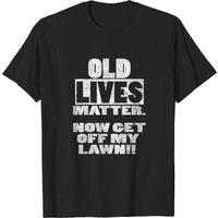 T-Shirt Hommes Veteran Lives Matter Get Off My Lawn — T-shirts pour hommes