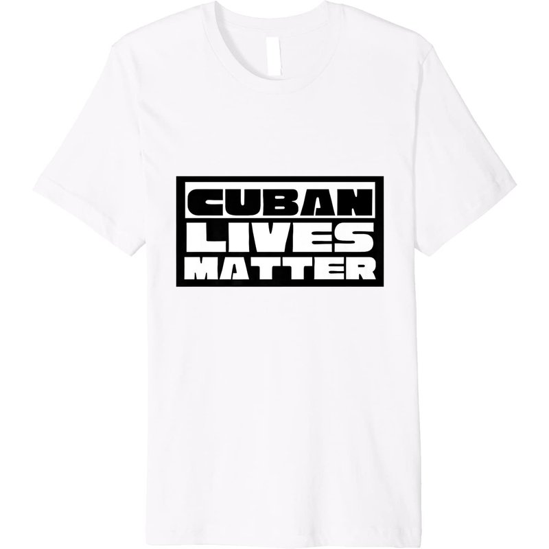 T-shirt Premium Viva Cuba Libre Cuban Lives Matter pour Hommes — T-shirts pour hommes