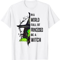 Dans un monde rempli de princesses, soyez une sorcière T-shirt d'Halloween pour hommes — T-shirts pour hommes