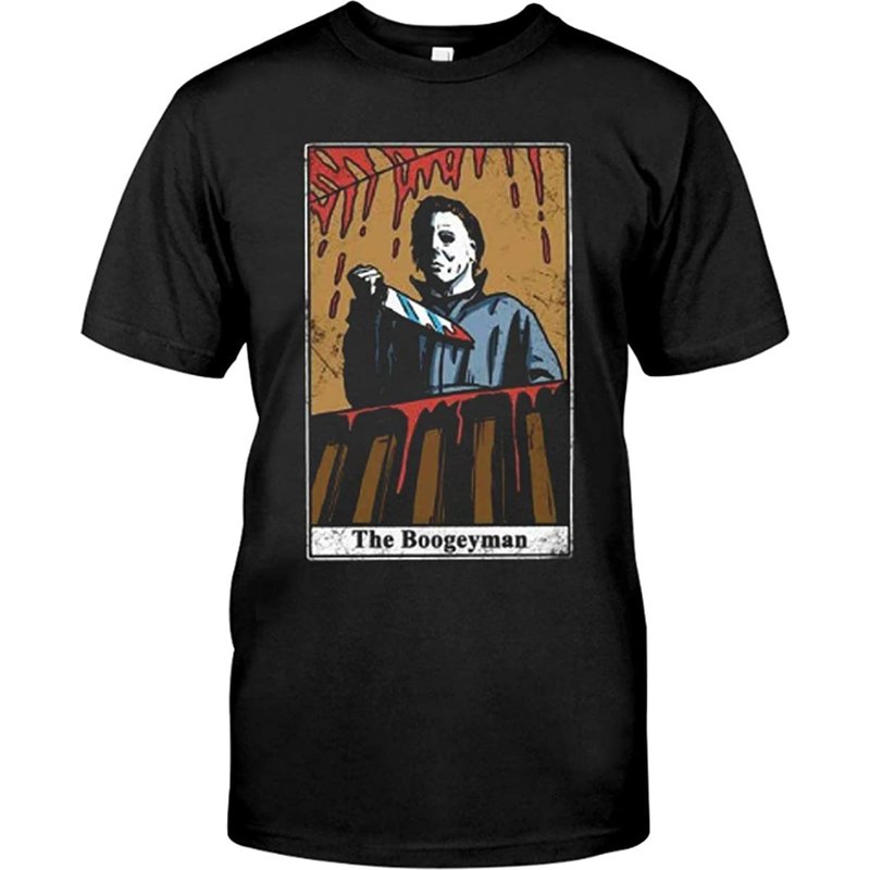T-shirt d'Halloween Michael Myers The Boogeyman Tarot Card pour hommes — T-shirts pour hommes