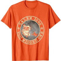 T-shirt Salem Witch Trials 1692 Vous Avez Manqué Une Sorcière Halloween — T-shirts pour hommes