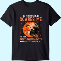 T-shirt Halloween Grand-mère Sorcière Amusant pour Hommes — T-shirts pour hommes